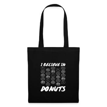 Donuts - Stoffbeutel - Schwarz - Vorne