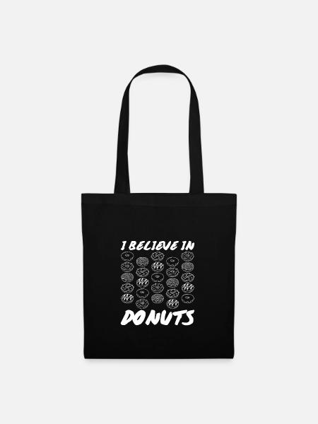 Donuts - Stoffbeutel - Schwarz