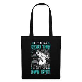 If you can read this - Tote Bag - black - Front