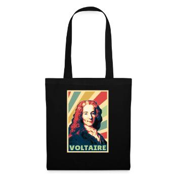 Voltaire Vintage Colores - Sac en tissu - noir - Devant