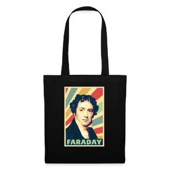 Michael Faraday Vintage Colores - Sac en tissu - noir - Devant