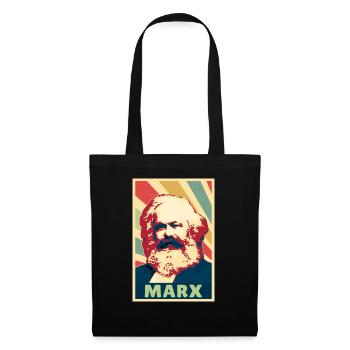 Karl Marx Vintage Colors - Tote Bag - black - Front