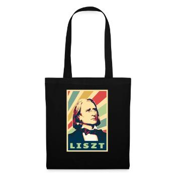 Franz Liszt Colores vintage - Sac en tissu - noir - Devant