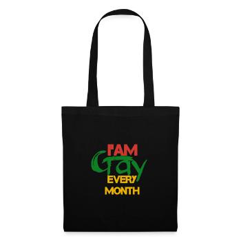 I’m Gay Every Month Pride Month - Sac en tissu - noir - Devant