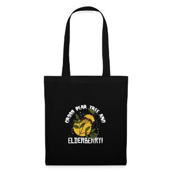 Sureau de poirier! - Denglish dit Denglish - Sac en tissu - noir - Devant