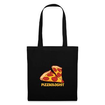 Pizzabäcker - Stoffbeutel - Schwarz - Vorne
