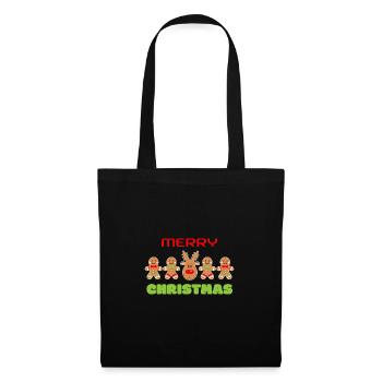 Gingerbread Reindeer Series - Xmas Outfit - Tote Bag - black - Front
