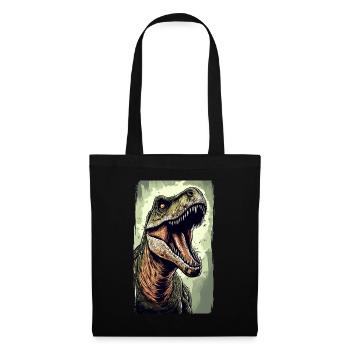 T-Rex - Tote Bag - black - Front