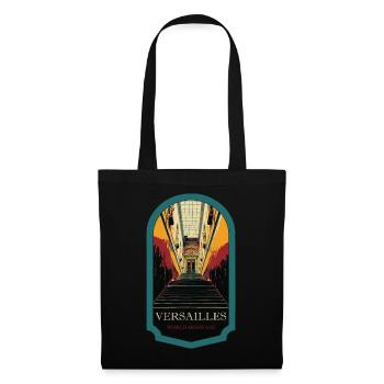 Royal Staircase, Illustration of Versailles - Tote Bag - black - Front