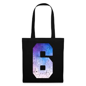 Issue 6 – 6th Anniversary Gift - Tote Bag - black - Front