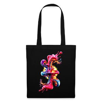 Abstract Liquid Art Fluid - Tote Bag - black - Front