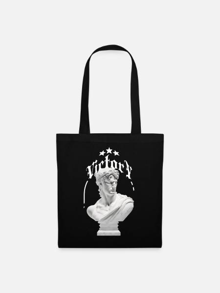 Gothic Sieg-Büste mit Blindfold - Stoffbeutel - Schwarz
