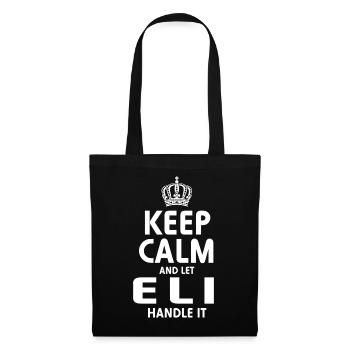 ELI Handle It - Stoffbeutel - Schwarz - Vorne