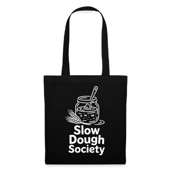 Slow Dough Society Logo - Stoffbeutel - Schwarz - Vorne
