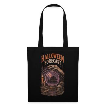 Halloween Forecast – Witch Crystal Ball - Stoffbeutel - Schwarz - Vorne
