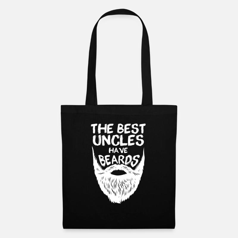 Bearded Uncle - Tote Bag - black