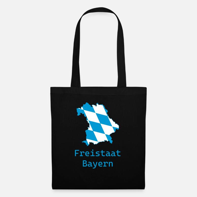 Bayern - Stoffbeutel - Schwarz