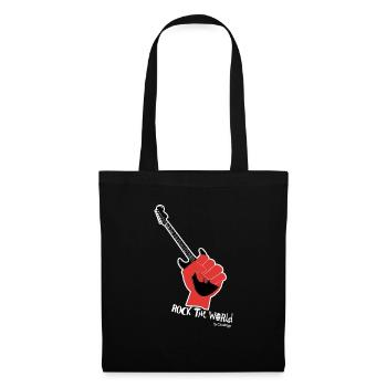 Rock the world de Cinodrago - Sac en tissu - noir - Devant