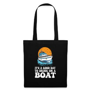 It's A Good Day To Drink On A Boat Funny - Tote Bag - black - Front