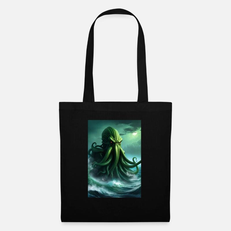 Cthulhu - Stoffbeutel - Schwarz
