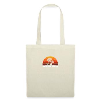 Retro American Samoa Sunset Cool Vintage Vacation - Tote Bag - nature - Front