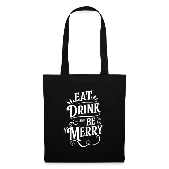 Comptoir alimentaire gourmet - Sac en tissu - noir - Devant