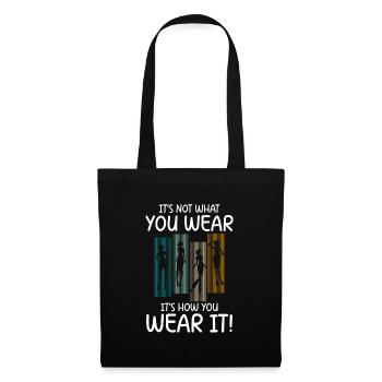 Fashion Lovers Individual Lifestyle Trendsetters - Tote Bag - black - Front