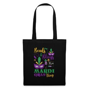 Carnival Celebration Colorful Beads - Tote Bag - black - Front