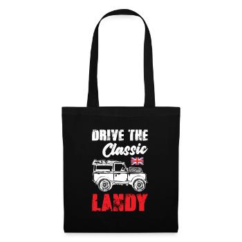 Conduisez le Landy classique - Sac en tissu - noir - Devant