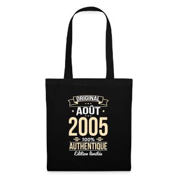 20th Anniversary - Original - August 2005 - Tote Bag - black - Front