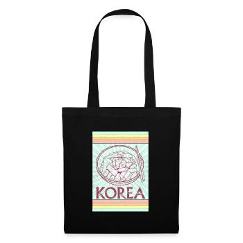 Korean Bibimbap Cuisine Dish Ramen Rice - Tote Bag - black - Front