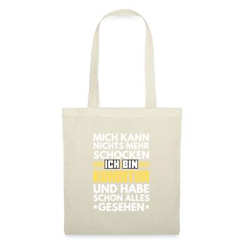 Non-shockable pastry chef - Tote Bag - nature - Front