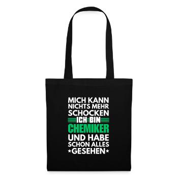 Chimiste non choquable - Sac en tissu - noir - Devant