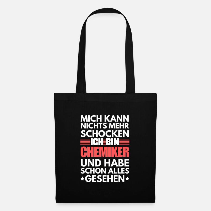 Unshockable chemist - Tote Bag - black