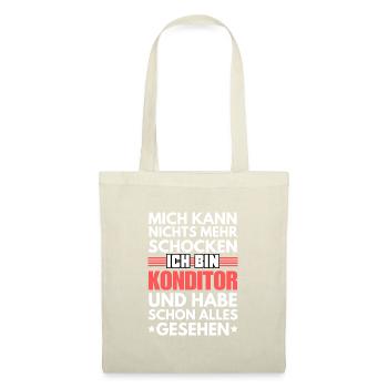 Non-shockable pastry chef - Tote Bag - nature - Front