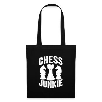 Chess Junkie Gift Chess Sport Chess Master - Tote Bag - black - Front