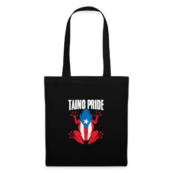Taino Pride Awesome Puerto Rican Coqui A Puerto - Tote Bag - black - Front