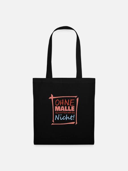 Geschenk für nicht - Stoffbeutel - Schwarz