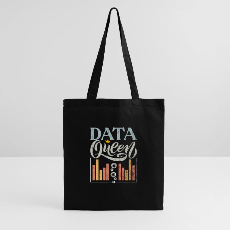 Awesome Data Queen Deep Learning A Data Scientist Stoffbeutel