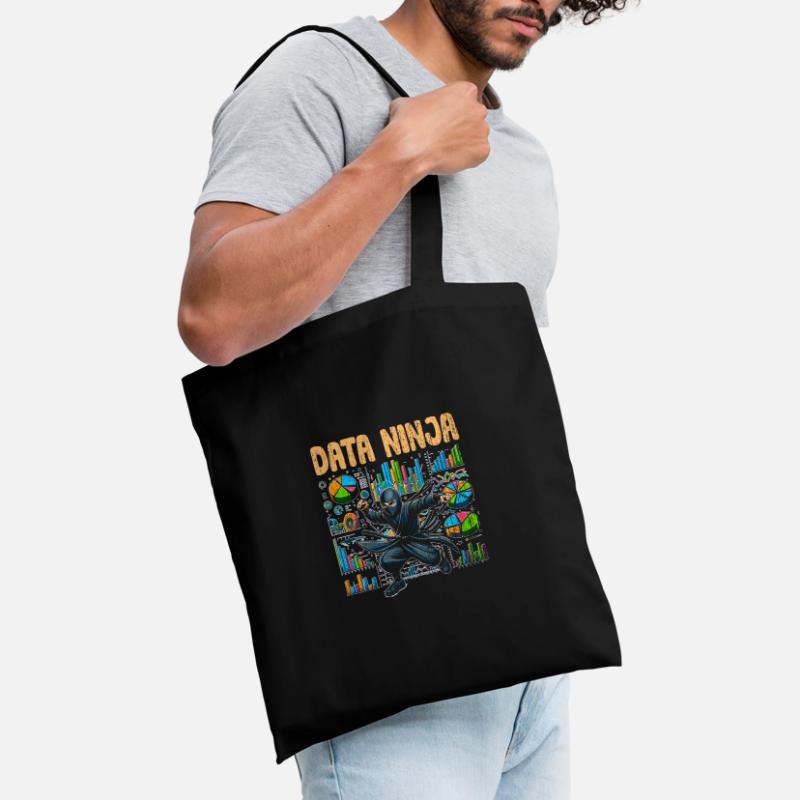 Data Ninja Retro Data Science Deep Learning For Stoffbeutel