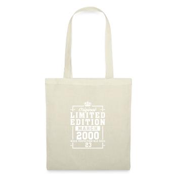 23rd birthday March Born in 2000 Gift idea - Tote Bag - nature - Front