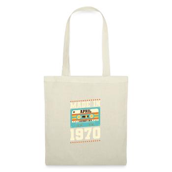 53rd birthday April Born 1970 Gift idea - Tote Bag - nature - Front
