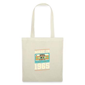 58th birthday April Born 1965 Gift idea - Tote Bag - nature - Front