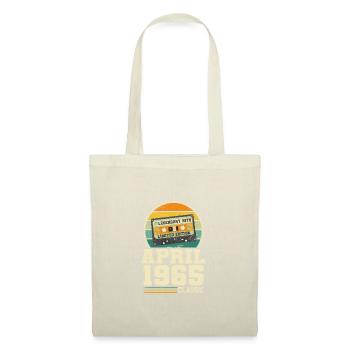 58th birthday April Born 1965 Gift idea - Tote Bag - nature - Front