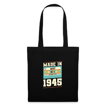 70th birthday May Born 1953 Gift idea - Tote Bag - black - Front