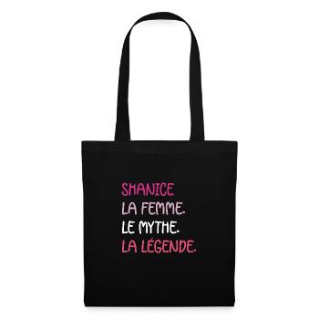 shanice la femme le mythe la légende - Sac en tissu - noir - Devant