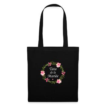 Tata de la mariée - Sac en tissu - noir - Devant