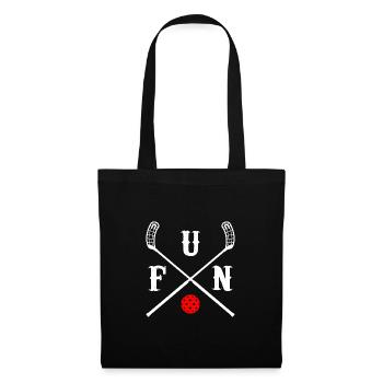 floorball floorball floorball logo - Tote Bag - black - Front