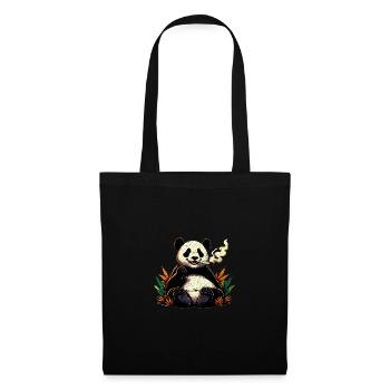 Ganja Bear Légalisation Stoner - Sac en tissu - noir - Devant