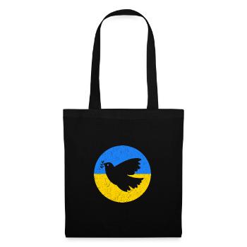 Dove of Peace Ukraine - Tote Bag - black - Front